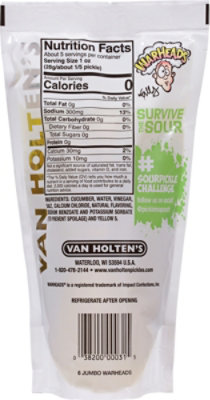 Van Holtens Sour Dill Pickle Warheads - Each - Image 5