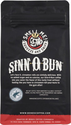Bones Coffee Company Ground Sinn O Bun - 12 Oz - Image 5