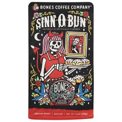 Bones Coffee Company Ground Sinn O Bun - 12 Oz - Image 1