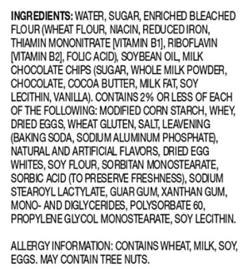 Little Debie Chocolate Chip Mini Muffins 6 Count - 2.5 Oz - Image 3