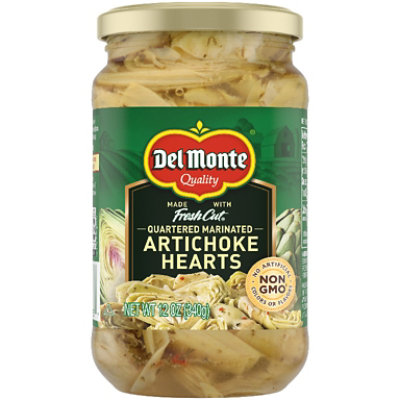 Del Monte Quartered Marinated Artichoke Hearts Jar - 12 Oz - Image 1