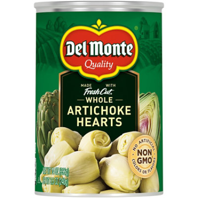 Del Monte Whole Artichoke Hearts Can - 14 Oz - Image 1