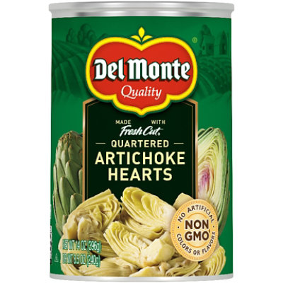 Del Monte Quartered Artichoke Hearts Can - 14 Oz - Image 1