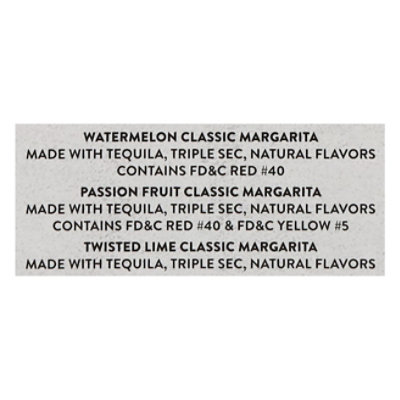 Monaco Margarita Tequila Vareity Pack - 6-12 Fl. Oz. - Image 4