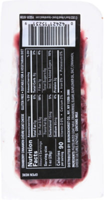 Boar's Head Cranberry Cinnamon Goat Chevre - 4 Oz - Image 7