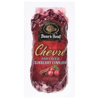 Boar's Head Cranberry Cinnamon Goat Chevre - 4 Oz - Image 1