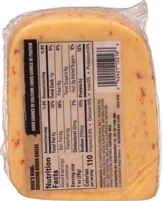 Boar's Head Spicy Siracha Gouda Cheese - 8 Oz - Image 6