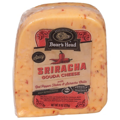 Boar's Head Spicy Siracha Gouda Cheese - 8 Oz - Image 1