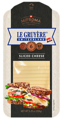 Mifroma Gruyere Sliced Cheese - 5.29 Oz - Image 1