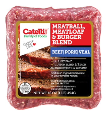 Catelli Meatball Meatloaf Mix 16 Oz Star Market