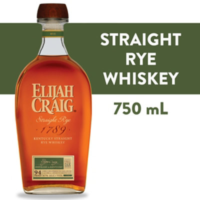 Elijah Craig Rye Old Fashioned Syrup Jigger 750 Ml - 750 ML - Image 1