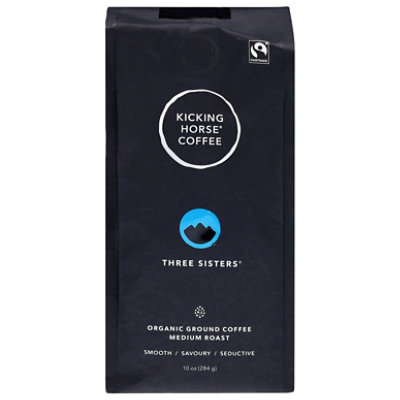 Kicking Horse Coffee Three Sisters Ground - 10 Oz - Image 1