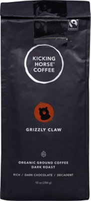 Kicking Horse Coffee Grizzly Claw Ground - 10 Oz - Image 4