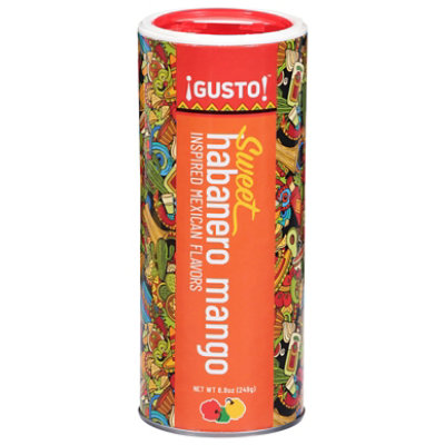 Gusto Sweet Habanero Mango Seasoning - 8.8 Oz - Image 3