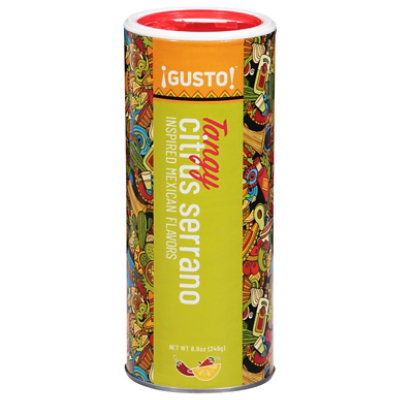 Gusto Tangy Citrus Serrano Seasoning - 8.8 Oz - Image 3