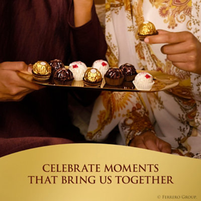 Ferrero Collection Assorted Hazelnut Milk Chocolate Dark Chocolate & Coconut 16 Count - 6.1 Oz - Image 4