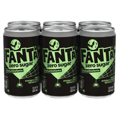 Fanta Black Zero Sugar - 6-7.5 Fl. Oz. - Image 2