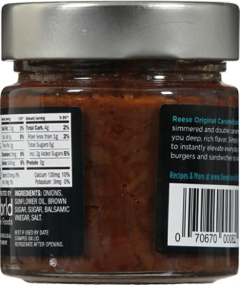 Reese Original Caramelized Onions - 7 Oz - Image 6