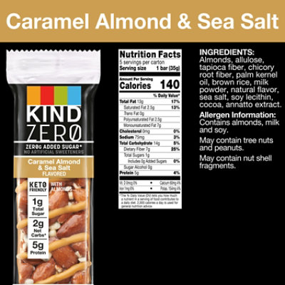 Kind Caramel Almond and Sea Salt - 5-1.2 Oz - Image 2