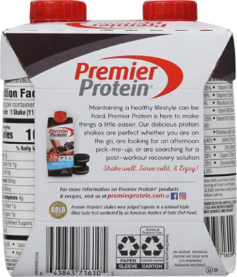 Premier Protein Cookie Cream Ready to Drink - 4-11 Fl. Oz. - Image 6