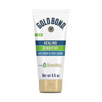 Gold Bond Healing Sensitive Daily Body And Face Lotion Tube - 4.5 Oz - Image 2