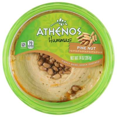 Athenos Pine Nut Hummus - 14 Oz - Image 3