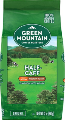 Green Mountain Coffee Roasters Half Caff Ground Coffee - 12 Oz - Image 2