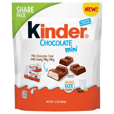 Kinder Chocolate Mini - 34-7.2 Oz - Image 3