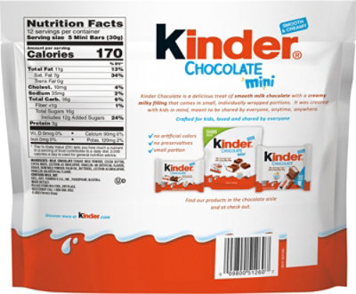 Kinder Chocolate Mini - 60-12.7 Oz - Image 6