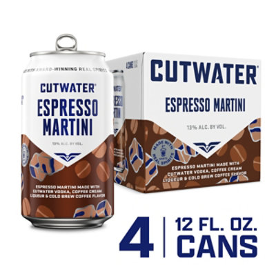 Cutwater Espresso Martini - 4-12 Fl. Oz. - Image 1