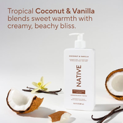 Native Coconut & Vanilla Lotion - 12 Oz. - Image 5