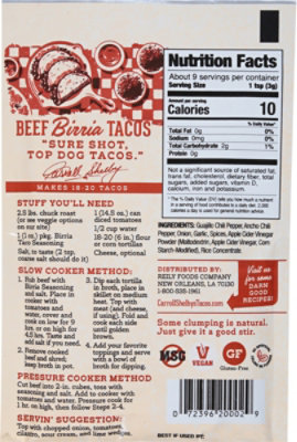 Carroll Shelbys Birria Taco SEachsoning - 1-Oz. - Image 6