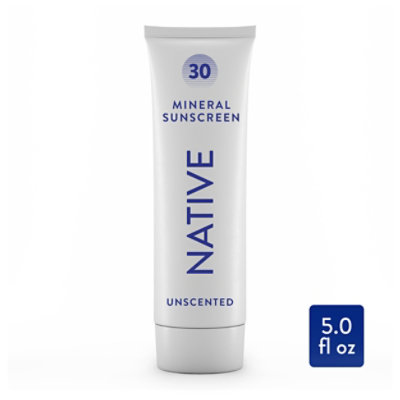 Native Body Sunscreen Unscented  - 5 Oz. - Image 2