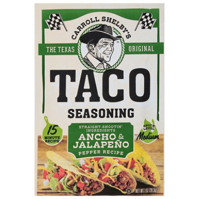 Carroll Shelby's Ancho & Jalapeno Taco Seasoning - 1 OZ - Image 3