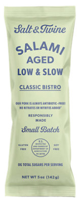 Salt And Twine Salami Classic Bistro - 5 Oz - Image 1