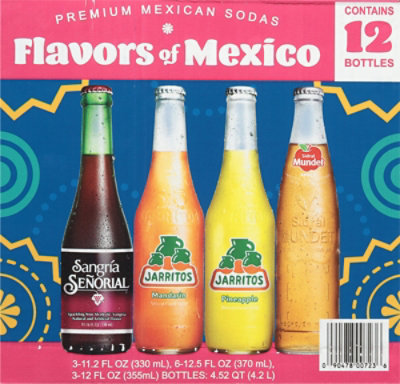 Jarritos Premium Mexican Sodas Flavors of Mexico Variety Pack - 12 Bottles - Image 6