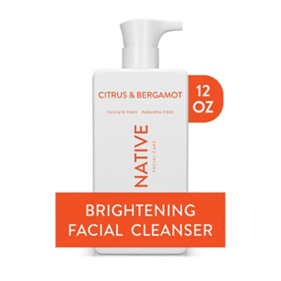 Native Brightening Facial Cleanser - 12 Oz. - Image 1