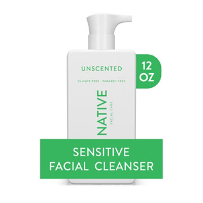 Native Sensitive Facial Cleanser 12 Oz - 12 Oz - Image 1