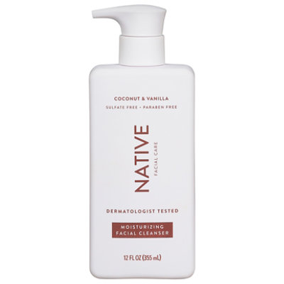 Native Moisturizing Facial Cleanser - 12 Oz. - starmarket