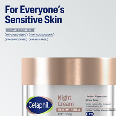Cetaphil Healthy Renew Night Cream - 1.7 Oz - Image 5