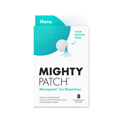 Hero Mighty Patch Micropoint Blemish Printed Inner - 8 Count - Image 1