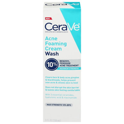 Cerave Acne Foaming Cream Wash - 5 Fl. Oz. - Image 3