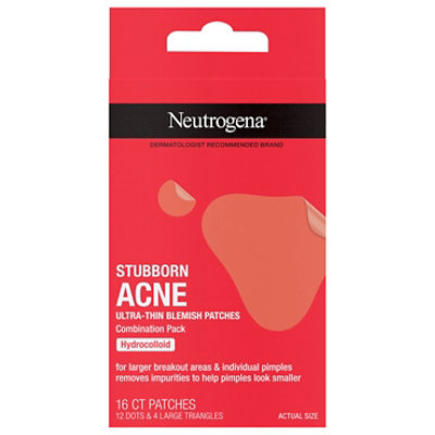 Neutrogena Stubborn Acne Blemish Patches 2 Sizes Patches - 16 Count - Image 3