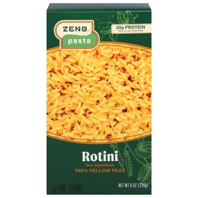 Zenb Pasta Rotini Yellow Pea - 8 Oz. - Image 3