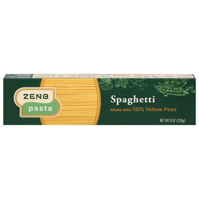 Zenb Pasta Spaghetti Yellow Peas - 8 Oz. - jewelosco