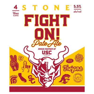 Stone Fight On Pale Ale In Cans - 4-16 Fl. Oz. - Image 3