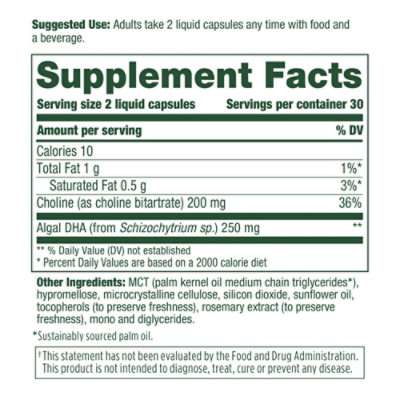 MegaFood Baby & Me 2 Prenatal Dha & Choline - 60 Count - Image 2