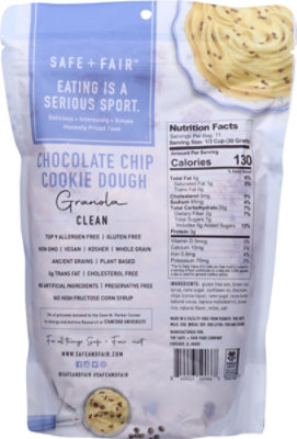 The Safe And Fair Food Company Granola Chocolate Chip Cookie Dough - 12 Oz - Image 6