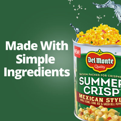 Del Monte Summer Crisp Mexican Style Corn Can - 11 Oz. - Image 2