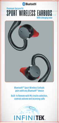 Inf Twss Port Earbuds Bluetooth - Each - Image 1
